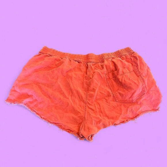Aerie Women's Orange and Pink Shorts - Picture 2 of 3